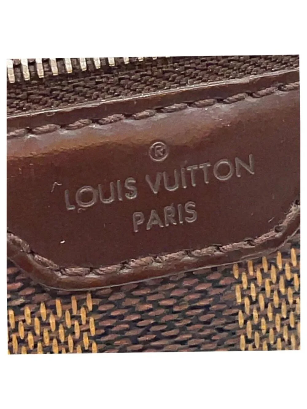 Authentic Louis Vuitton Pochette Billet Macao Damier Ebene Clutch Wristlet - Picture 9 of 16